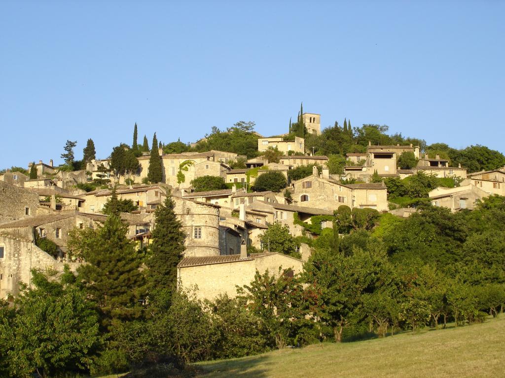 Maison D'Hotes Les Fougeres Mirmande Exteriör bild