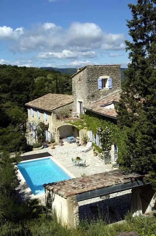 Maison D'Hotes Les Fougeres Mirmande Exteriör bild