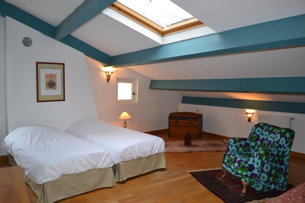 Maison D'Hotes Les Fougeres Mirmande Exteriör bild