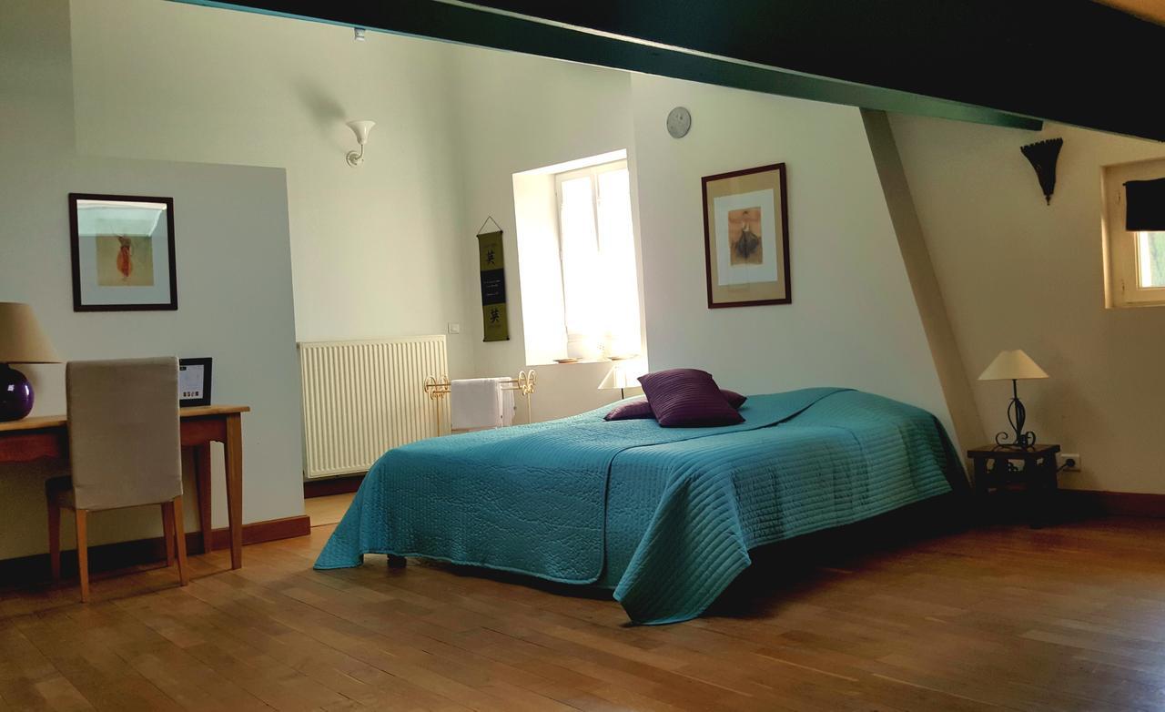 Maison D'Hotes Les Fougeres Mirmande Exteriör bild